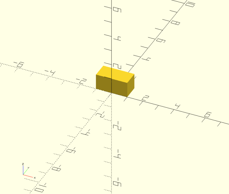 mirror-openscad