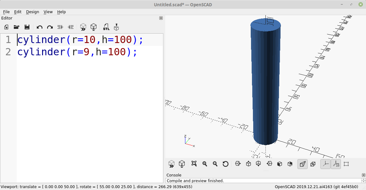 OpenSCAD – Create A Pipe. – OpenSCAD